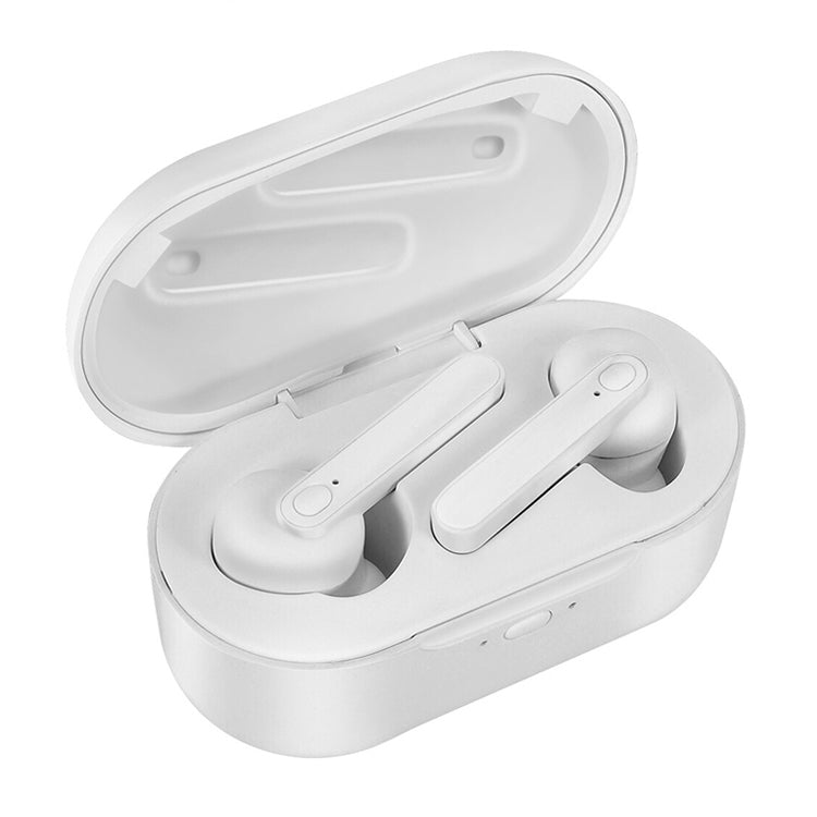 Écouteurs sans fil Bluetooth 5.0 étanches IPX DT-5 avec boîtier de charge magnétique, prise en charge des appels et fonction Power Bank.